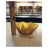Anchor Hocking Renaissance Amber Glass Bowl