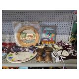 Wine Glasses, Slippers, Umbrella, Plates