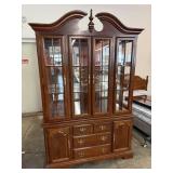 MCM Lighted China Cabinet