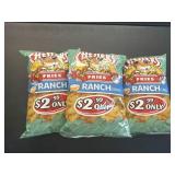 (3) Chester Fries Ranch Bags