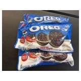 (3) Oreo Festive Colored Crème Bags