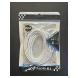 10ft USB to USB-C White Charging Cord