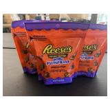 (3) Reese's Peanut Butter Mini Pumpkins Bags