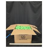 Box of Green Ball Pit Balls