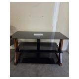 Three Tier Tempered Glass TV Stand