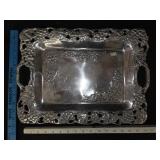 VTG Cast Metal Rectangular Serving Tray