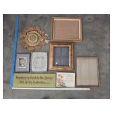 Prints & Empty Picture Frames