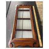 MCM Style Wood Wall Mirror 19x41