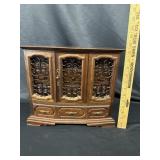 Vintage Wood Jewelry Box