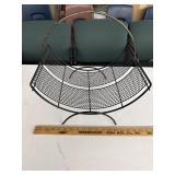 MCM Style Metal Magazine Rack