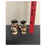 Vintage Owl Salt & Pepper Shakers