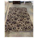 Floral Area Rug 79x108