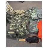 Outdoor Camo Wear, Sleeping Bag, Overalls