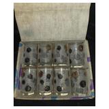 Libbey MCM Bar Ware Glasses Set of 8
