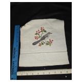 VTG Needlepoint- Bird & Berries