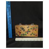 1960s Gary Gail Dallas Wood Purse Box