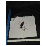 VTG Needlepoint- Blue Bird On A Branch