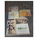 Prints- Flowers, Beach Scene