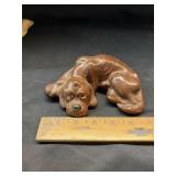 VTG Ceramic Hound Dog Figurine