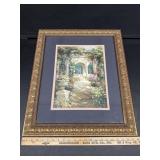 Courtyard Shadows by Vail Oxley Print 22x26