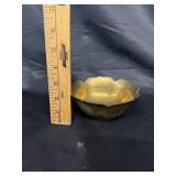 VTG Brass Lotus-Shaped Bowl