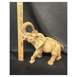 VTG Alabaster Elephant Figurine