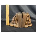 VTG Praying Hands & Holy Bibles Bookends