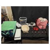 Outdoor Lights, Floating Shelves, Wire Baskets