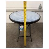 Folding Patio Accent Table