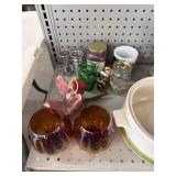 Glassware, Mugs, Plates, Stoneware