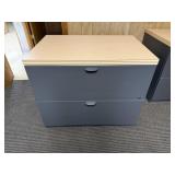 Lacasse Maple Laminate 2 Drawer Filing Cabinet