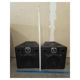 (2) PA Sound Speakers Pyle Dryver Pro
