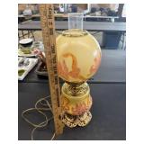 Vintage Gone with the Wind Parlor Lamp