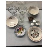Bowls, Pedestal Dishes, Salt & Pepper Shaker