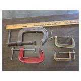 (4) C-Clamps