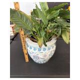 VTG Ceramic Asian Bowl Planter
