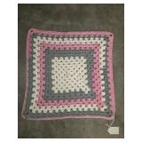 VTG Hand-Made Crocheted Granny Square