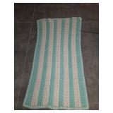 Handmade Striped Crochet Baby Blanket