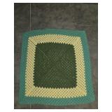 Handmade Crocheted Granny Square Blanket