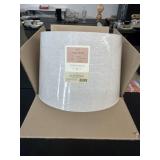 (3) Threshold Large Lamp Shade Gray