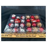 (2)12ct. Shatter Proof Christmas Ornaments