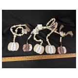 Lot of Fall Bead Decor