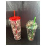 24oz. & 16oz. Christmas Tumblers