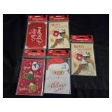 (5) 6ct. Christmas Cards
