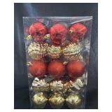30ct. Holiday Style Christmas Ornaments