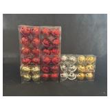 (10) 6pc. Holiday Style Christmas Bell Ornaments