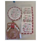 Dolly Parton Collection Holiday- Plates, Napkins