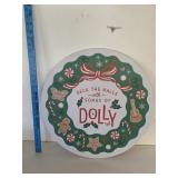 Dolly Parton Collection Wood Circular Sign 20'