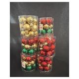 (8) 15ct. Minature Shatter Proof Christmas