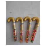 (4) Haribo Goldbears Candy Canes